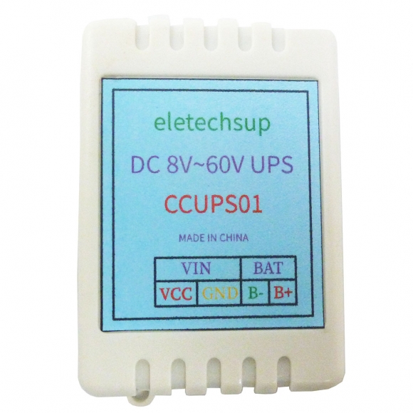 CCUPS01 Power-OFF Protection Automatic Switching Module UPS Emergency Cut-off Battery Power Supply 6V-60V Control Board