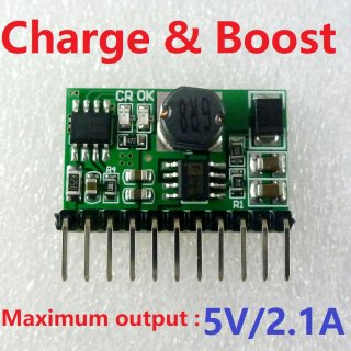 DD04CVSA DC-DC Converter Boost Step-up Module10W 3.7V 4.2V Charger & 5V 6V 9V 12V Discharger Board UPS Diy Li-lon LiPo Lithium Battery