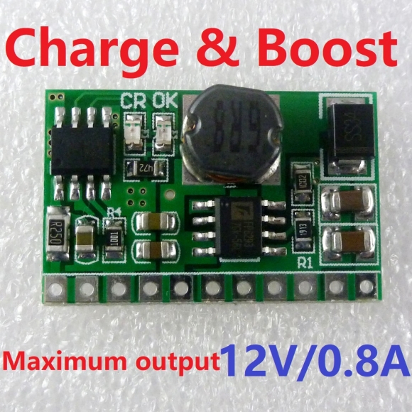 DD04CVSA DC-DC Converter Boost Step-up Module10W 3.7V 4.2V Charger & 12V Discharger Board UPS Diy Li-lon LiPo Lithium Battery