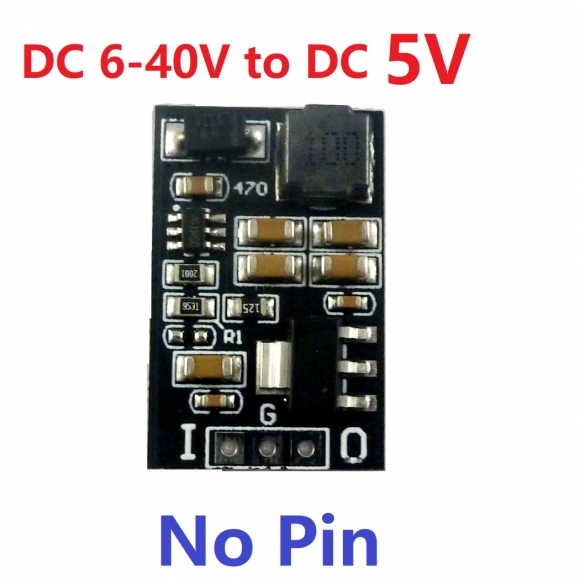 DD38LOSA 5W DC 6-40V to 5V Low Noise 2 in 1 LDO Linear Regulators & DC-DC Buck Converter Module replace AMS1117 LM317 7805