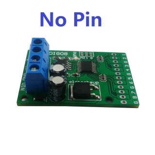 N4DIG08 8CH Input/Output UART RS485 Modbus RTU Controller PLC Expansion Module For Arduino UNO MEGA NANO STM32 AVR PIC