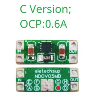 NDOV05MB G ILIM 2000mA 2A DC 3.3-5V 0.2-2.5A Overvoltage Overcurrent Power Supply Protector OCP OVP UVLO OTP Protection Module for 18650 Lion Lifepo4 NIMH