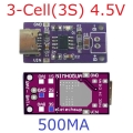 NIMH05UA_3S_0A5 TYPE-C 3 Cell NIMH Battery Charger Module 1.5V 3V 4.5V for 1.2V 2.4V 3.6V Nickel-Metal Hydride Battery 500MA