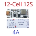 NITC16UB 4A 12 Cell NIMH Charger Module TYPE-C DC 5V Boost BMS CC/CV NiCd for 4.8V 6V 7.2V 8.4V 9.6V 10.8V 12V 13.2V 14.4V Battery