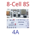 NITC16UB 8S 4A 4A 8 Cell NIMH Charger Module TYPE-C DC 5V Boost BMS CC/CV NiCd for 4.8V 6V 7.2V 8.4V 9.6V 10.8V 12V 13.2V 14.4V Battery