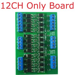 OPMSC12 NPN Input 12-24V NPN Output 12CH DC 3.3V/5V/12V/24V 5A PLC Signal Amplifier NPN/PNP Logic Level Converter Module