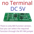 R4IOH08 8DI Multipurpose RS485 Digital Input Output Module mini PLC IO Dilator DC 12V 24V for Arduino