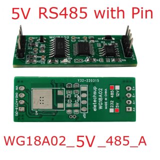 WG18A02 DC 5V RS485 UART Modbus RTU HX711 Pressure Weight Sensor Electronic Scale Module For PLC Configuration Software